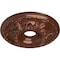 Ekena Millwork Granada Ceiling Medallion (Fits Canopies up to 6 5/8"), 18"OD x 3 1/2"ID x 2 1/2"P, Copper Penny CM18GACPS - alternate 3